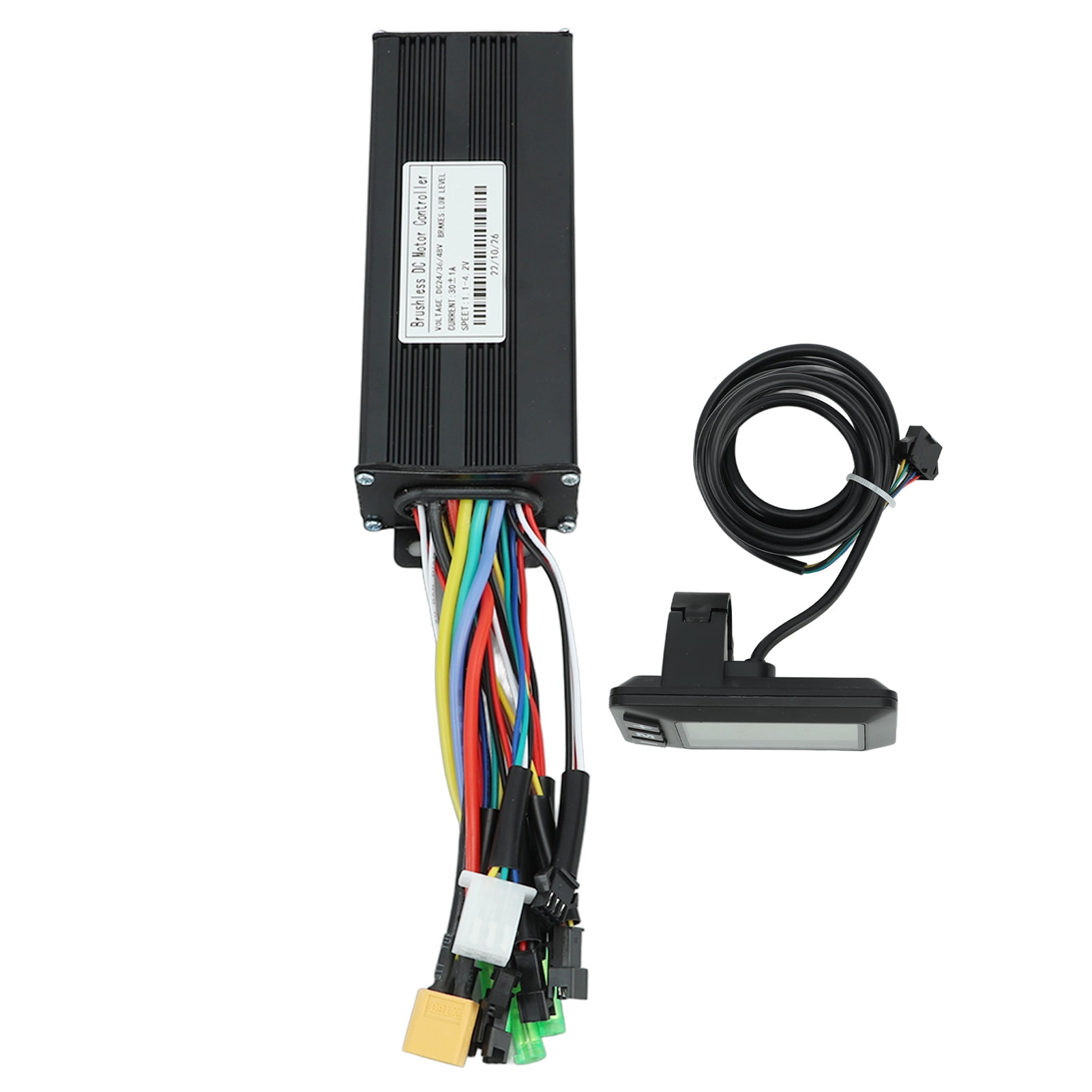 Kit Conversion Vélo électrique - Contrôleur Brushless + Écran LCD 36V/48V/52V 1500W/2000W