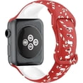 thumbnail image 4 of Correa de reloj navideña de Halloween compatible con Apple Watch de 38 mm, 40 mm, 41 mm, 42 mm, 44 mm, 45 mm, 49 mm, bandas de iWatch de Halloween para mujer compatibles con Apple Watch Series Ultra 8, 4 of 4