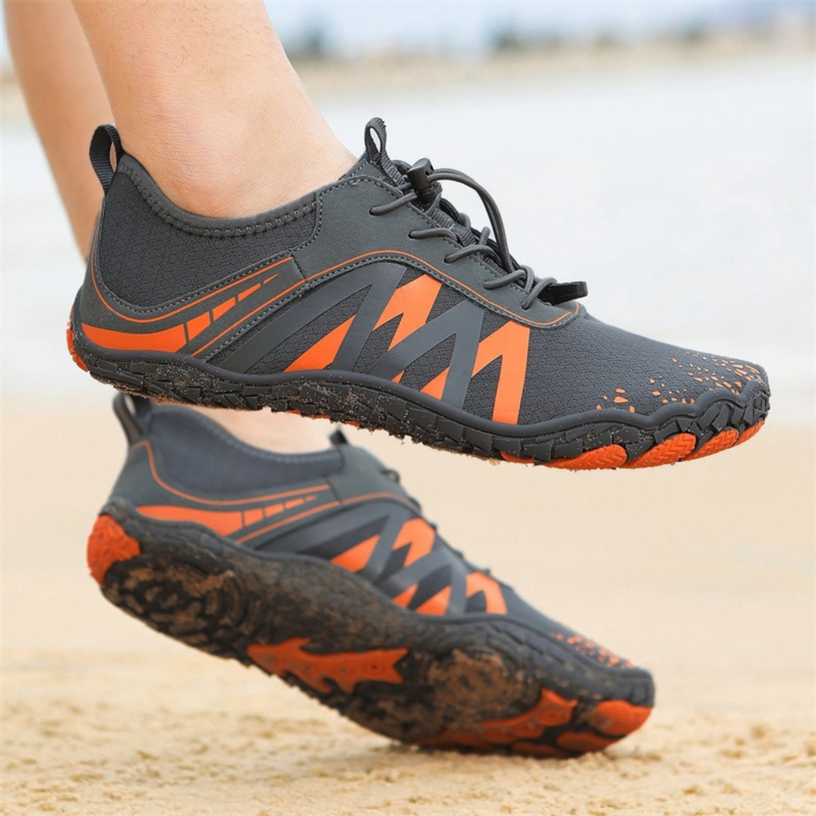 COM STAR Men Quick Dry Lightweight Aqua Shoes Women Breathable Swim Shoes Unisex Barefoot Water Shoes for for Beach, Pool, Hiking, Boating, Surfing & Outdoor