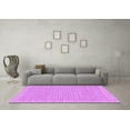 thumbnail image 3 of Ahgly Company Indoor Rectangle Oriental Purple Modern Area Rugs, 4' x 6', 3 of 4