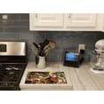 thumbnail image 2 of Cookies with Santa Claus Glass Cutting Board Large 12 in x 15 in, 2 of 5