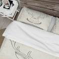 thumbnail image 4 of Designart 'Deer Wild and Beautiful V' Farmhouse Duvet Cover Set, 4 of 4