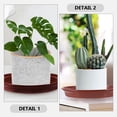 thumbnail image 3 of VERDANVERSE 20Ud Platos Para Macetas De Plástico Resistentes Para Plantas De Interior Y Exterior, 3 of 8