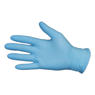 

1Pc Impact DiversaMed Disposable Powder-Free Exam Nitrile Gloves Blue Medium 100/Box (8645MBX)G7