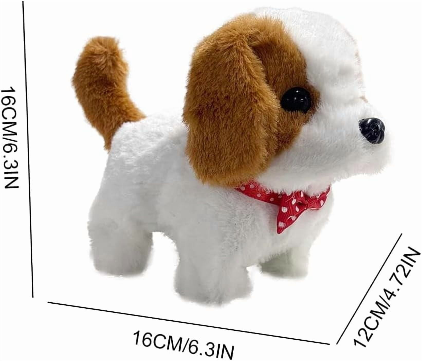 Three Tigers  Brand 2026 New Robot Dog - Realistic Interactive Puppy Toy that Acts Like a Real Dog, Walks, Barks & Wags Tail, Electronic Plush Pet for Kids & Toddlers Gift