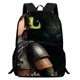 thumbnail image 1 of Juego de 3 piezas de anime para niños y niñas, mochilas sin dientes, bolso de hombro, estuche para lápices, mochilas escolares de gran capacidad, el mejor regalo, 1 of 4