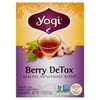 Yogi Berry DeTox Herbal Supplement, 16 count, 1.12 oz, 6 pack
