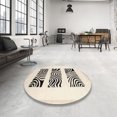 thumbnail image 4 of Ahgly Company Machine Washable Indoor Rectangle Contemporary Wheat Beige Area Rugs, 2' x 5', 4 of 7