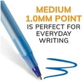 thumbnail image 3 of BIC Round Stic Xtra buaacod Blue Ballpoint Pens, Medium Point (1.0mm), 500-Count hukfga of Bulk Pens, Flexible Round Barrel for Writing Comfort, No. 1 Selling Ballpoint Pens, 3 of 7