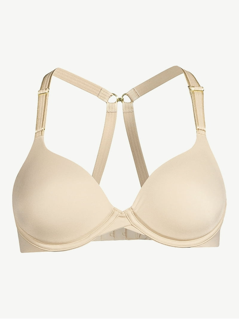 Joyspun Women's Smoothing T-Shirt Bra Sizes 34B to 42DD with Soft