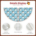 thumbnail image 3 of Bingfone Christmas Tree Skirt Mat Christmas Decoration Interior 30" -Golf Balls 1, 3 of 6