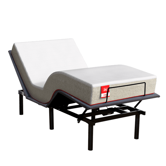 Cama Eléctrica Ajustable Matrimonial Incluye Colchón Matrimonial De Memory Foam Zazi Confort Medio 17cm De Alto, Atlas Del Descanso