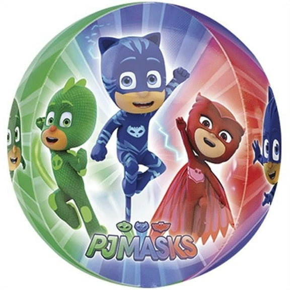 Pj Masks Clear See - Thru Orbz Balloon 16"