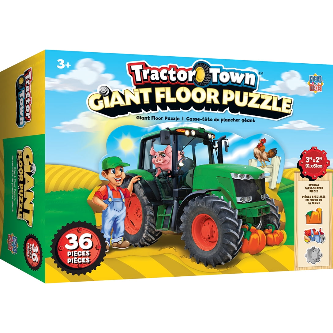 MasterPieces Floor Puzzles Tractor Town Floor Puzzle 36