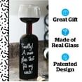 thumbnail image 2 of BigMouth Inc. Ultimate Wine Bottle Glass, Holds Full Bottle of 750ml Wine, Funny Gag Gift, Perfect for Wine Lovers, 2 of 5