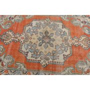 Turkish Rug, Area Rug, Vintage Rug, Oushak Rug, 49x78 inches Red Rug, Handwoven Floor Rugs, Turkey Bedroom Rugs, 10954