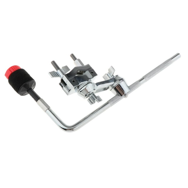 Brazo de platillo para batería Accesorio de brazo de platillo ajustable con almohadilla Abrazadera de batería portátil Abrazadera de extensión de 175 cm x 275 cm