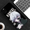 thumbnail image 1 of Funda de teléfono de TPU suave de anime japonés Tokyo Ghoul Japan Suave para iPhone XR X XS 11 12 13 Mini Pro Max 7 8 6 6S SE Volver Fundas Coque Tan Jianjun unisex, 1 of 2
