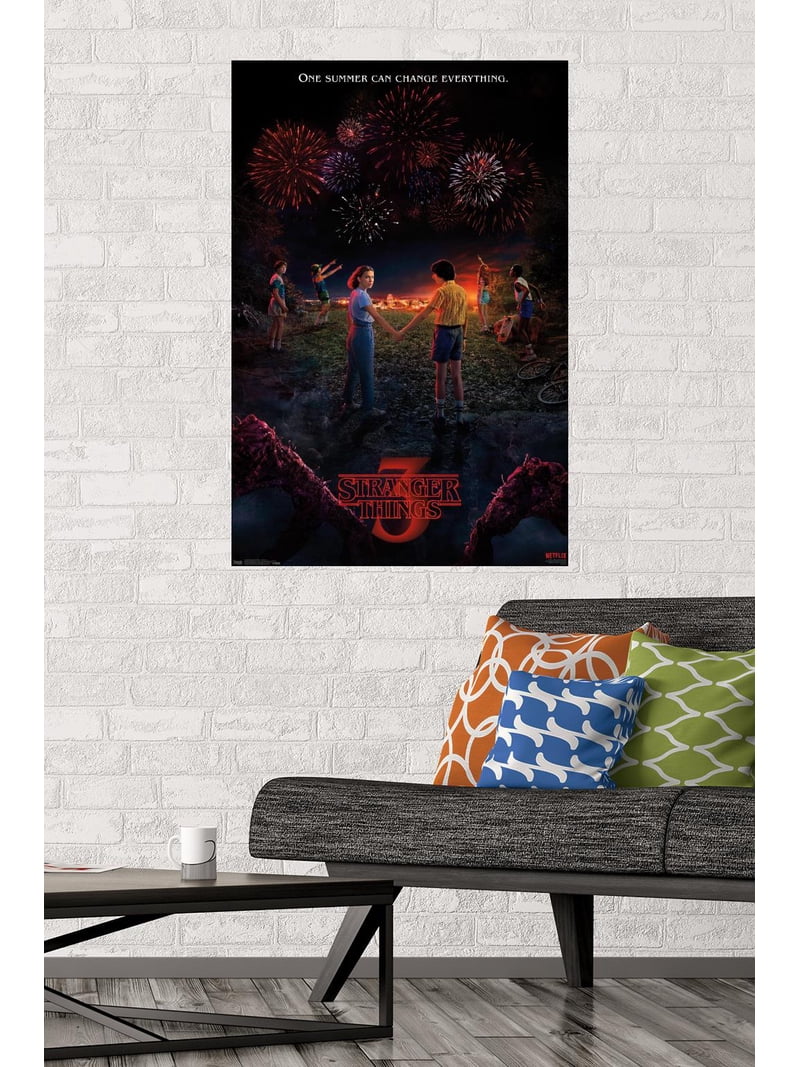 Netflix Stranger Things: Season 3 - Key Art Wall Poster, 22.375