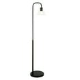 thumbnail image 5 of Evelyn&Zoe Henderson Arc Floor Lamp with Glass shade in Blackened Bronze/Clear, 5 of 7