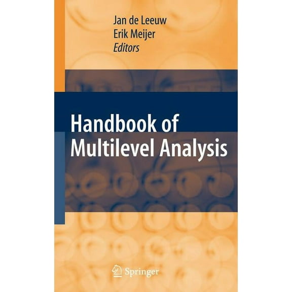 Handbook of Multilevel Analysis, (Hardcover)
