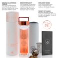 thumbnail image 4 of Thermos Teabloom Wayfarer Vaso Térmico de Vidrio Aislado de 450 ml, 4 of 6