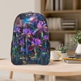 thumbnail image 5 of Gaeub Starry Night Iris Field Print Clear Backpack ,Clear Transparent Backpack, PVC Bag with Side Pockets,for Concert, Beach, Work, Travel & Sporting, 5 of 7