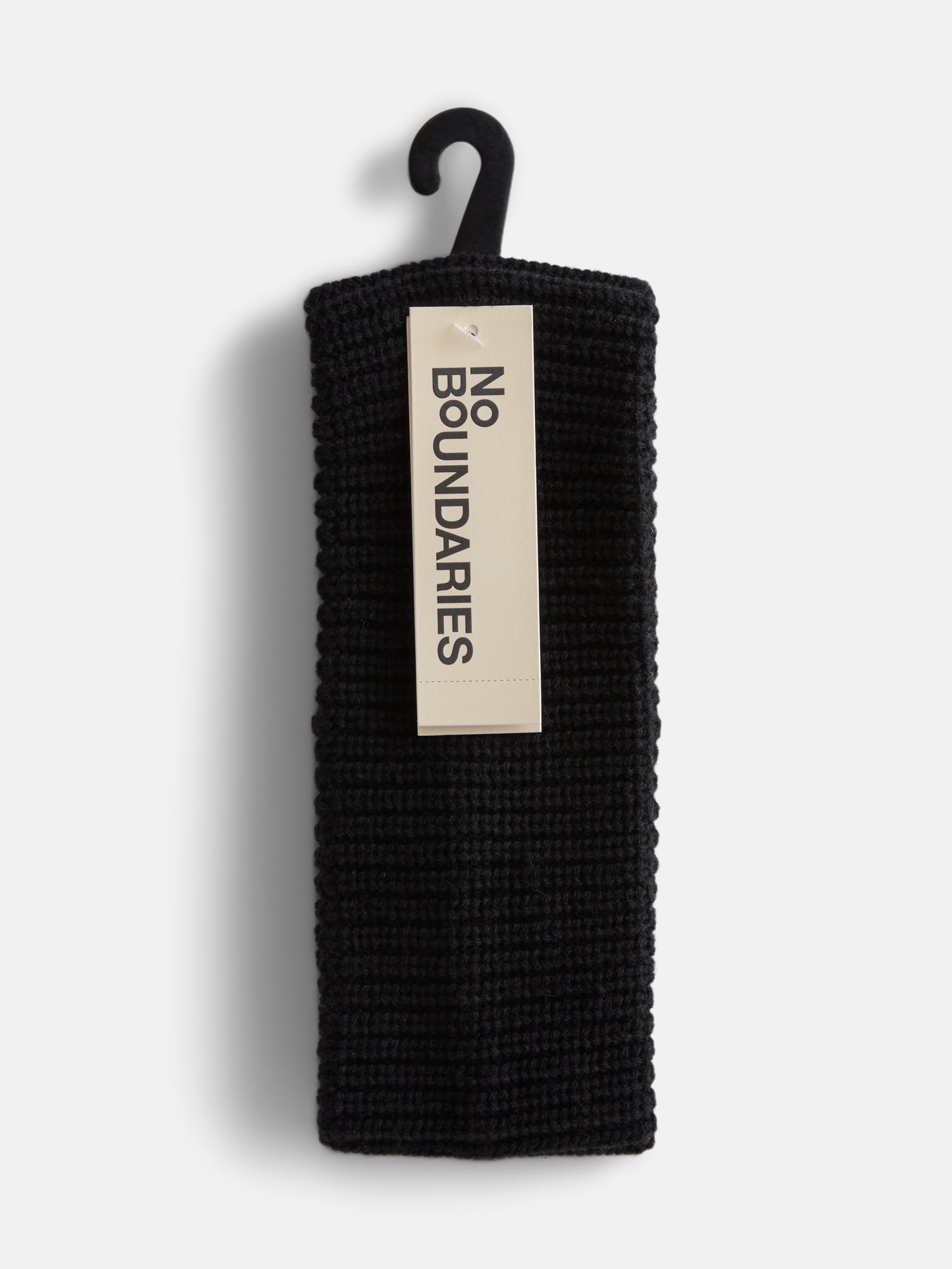 No Boundaries Women's Headwrap, Black Soot