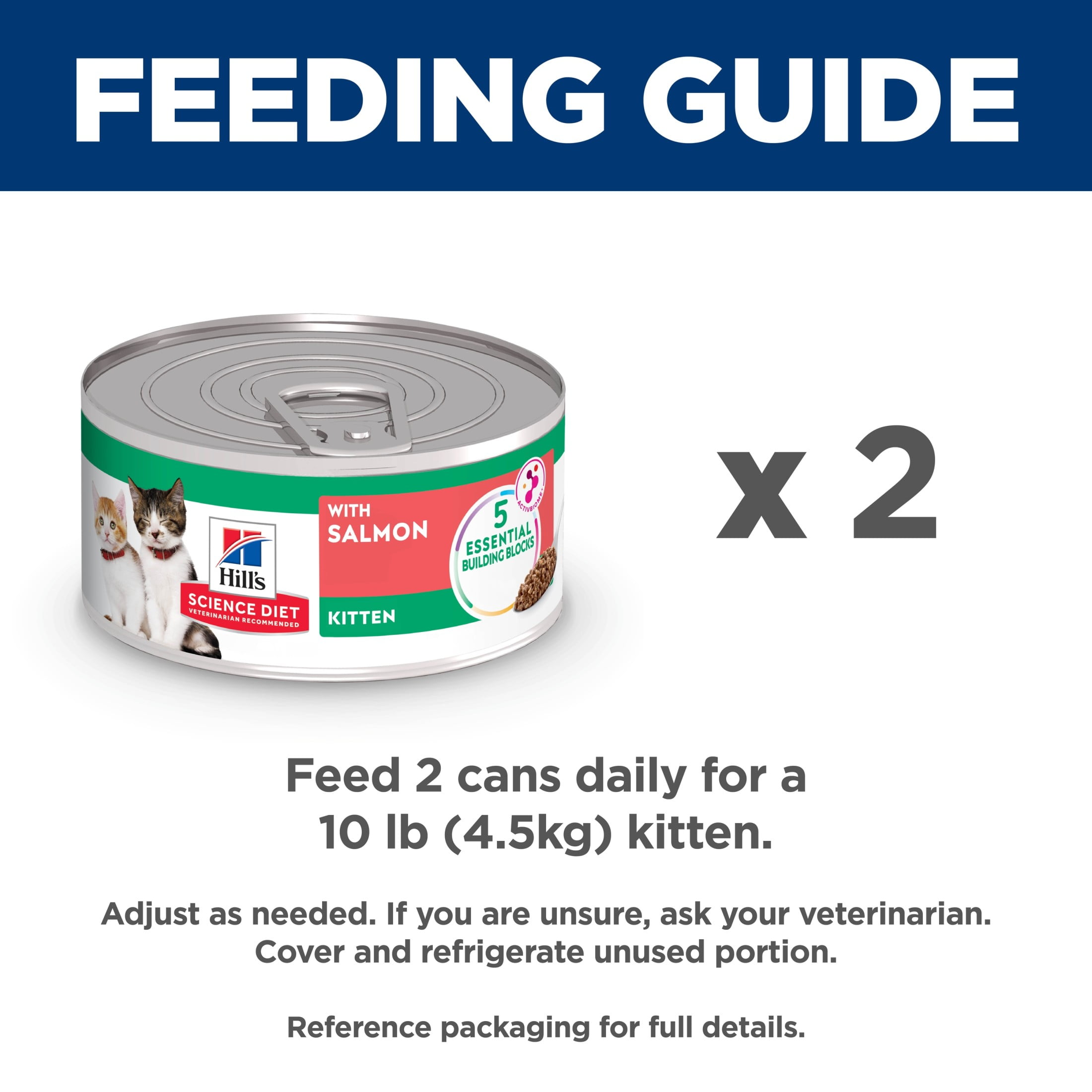 Hill's Science Diet Savory Salmon Wet Cat Food for Kittens, 5.5oz Can 24pk