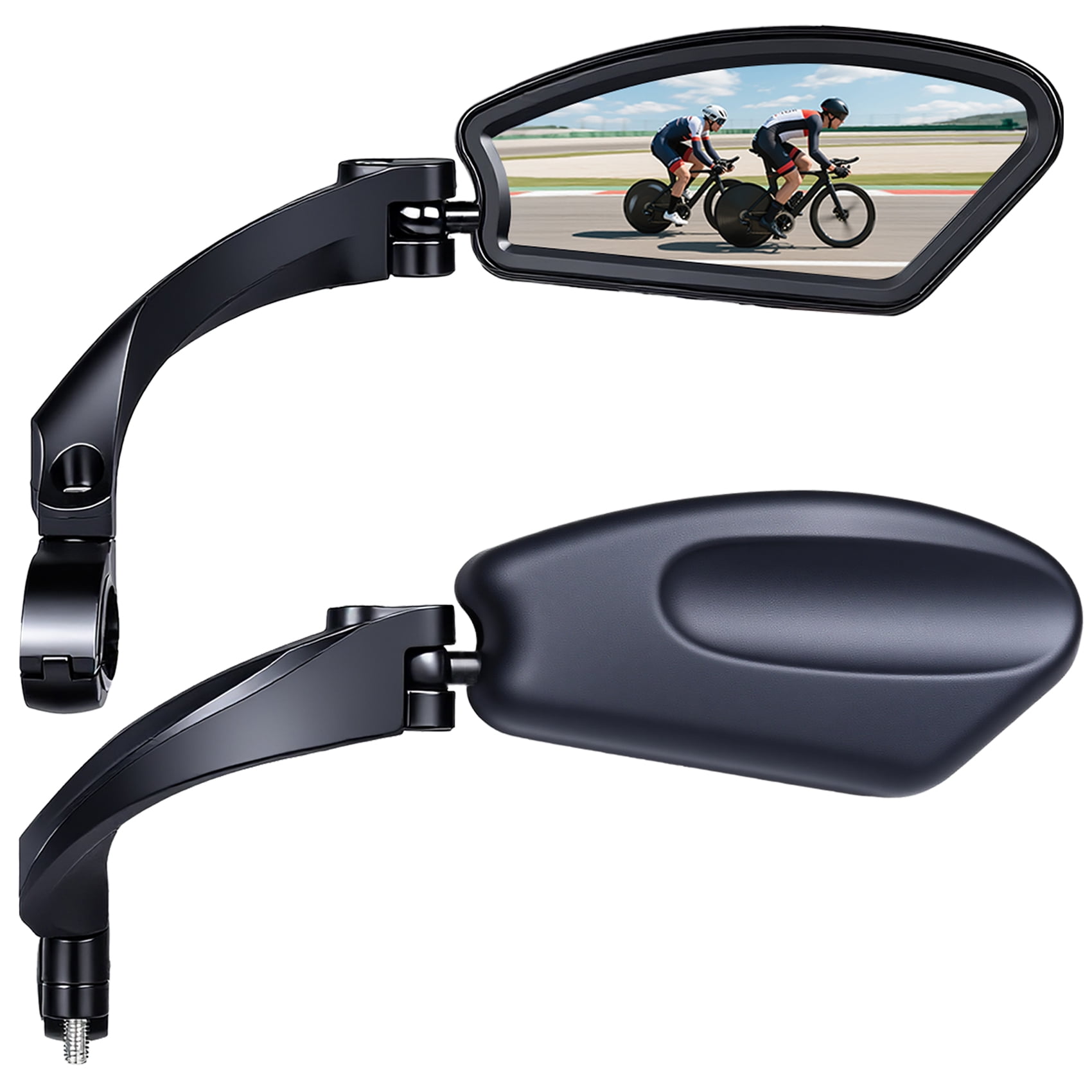 Bicycle Accessories: 360° Adjustable Bike Mirror, Wide Angle