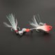 thumbnail image 3 of Señuelo de pesca artificial de simulación luminosa con lentejuelas y rotación de plumas, forma de pez VIB, 3 of 11