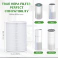 thumbnail image 3 of True HEPA KILO Filter, H13 True HEPA 360° 3-Stage Filtration KILO Filter Compatible with Af*loia KILO, KILOPRO, MIRO, MIRO PRO and MORENTO KILO Air purifier,Pack of 2, 3 of 6