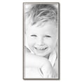 thumbnail image 2 of ArtToFrames 16x35" Silver with Stained Grey Picture Frame, Silver Wood Poster Frame, with Regular Acrylic and 2 (FBPL-4767), 2 of 7