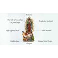 thumbnail image 5 of Our Lady of Guadalupe with Juan Diego Statue | Virgen de Guadalupe con Juan Diego | 8, 12 inches | High-Quality Resin Craft (Sx8"inches), 5 of 6