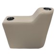 thumbnail image 2 of Wise 3009-1725 Premier Series Pontoon Left Radius Arm Rest, Mocha Java, 2 of 5