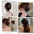 thumbnail image 5 of Metal Claw Clips 1PC Star Hair Clip Nonslip Hair Grab Clips Hair Claw Clips for Thin Thick Hair Fashion Hair Barrettes Hair Pins Hair Accessories for Women Girls,Gold, 5 of 5