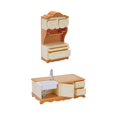 thumbnail image 2 of Simución Escena de cocina Muebles duraderos Escena Props Manualidades Horno de gofres Máquina Licuadora para decoración Yotijar Cocina de casa de muñecas, 2 of 8