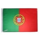 thumbnail image 1 of Bandera de La Nación Baoblaze Bandera nacional de portugal 2x 60x90 Cm Decoración de La Ventana Del Hogar, 1 of 6