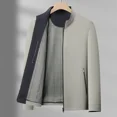 thumbnail image 4 of Ropa Chaqueta de hombre con cuello alto de seda de leche 2024 Otoño Chaqueta ligera de negocios Nuevos productos, 4 of 4