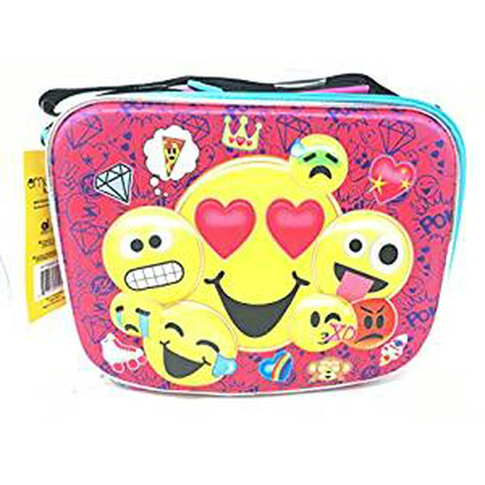 Emoji Lunch Bag Emoji 3D Pop Up Faces New 151441