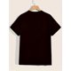 thumbnail image 2 of Men'S Heavy Duty 100% Cotton T-Shirt - California Palm Tree and Letter Print, Loose Casual Short Sleeve T-Shirt TEE TOP Breathable Fabric Daily T-Shirt | Crew Neck | Knitted Material, Summer Gifts, 2 of 7