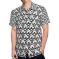 thumbnail image 4 of High Quality Hawaiian Shirts for Men Short Sleeve Aloha Beach Shirt Floral Summer Casual Button Down Shirts Blouses IT4Q9Q, 4 of 7
