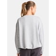 thumbnail image 4 of Avia Women's Knit Bubble Top with Long Sleeves, Sizes XS-XXXL, 4 of 5