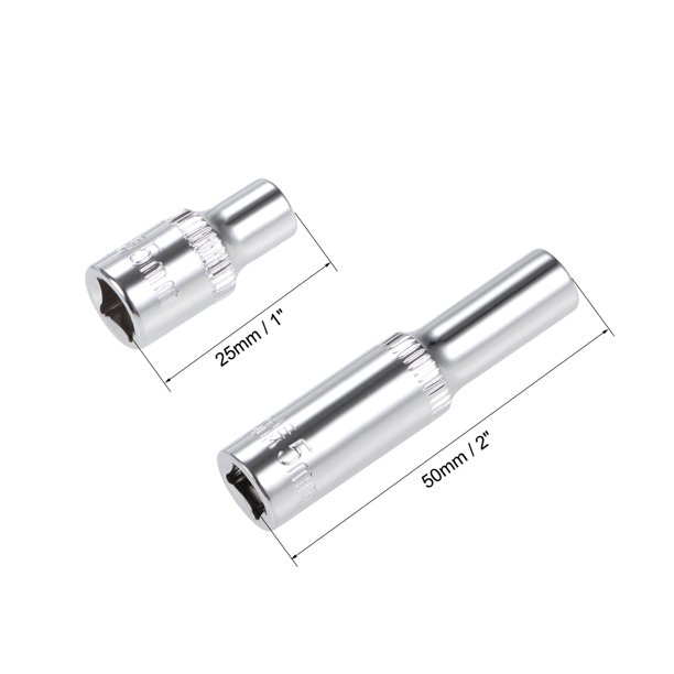 SK Tools 25mm 1/2" Drive Deep Socket - 6-Point Chrome Professional Grade Made In USA