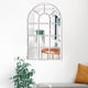 thumbnail image 5 of Espejo de Pared con Ventana Arqueada, Espejo Decorativo de Pared, Arte de Pared Minimalista Moderno, Espejo de Arco de Ventana para Sala de Estar, Est Blanco, 5 of 8