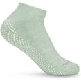 thumbnail image 6 of Yacht & Smith Women's Non Slip No-Skid Socks with Grips, 97% Cotton, For Hospital, Yoga, Pilates, Barre, Grippy Ankle Sock (12 Pairs Marled Pastel), 6 of 7