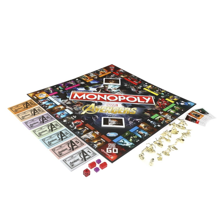 MONOPOLY MARVEL AVENGERS/モノポリー アベンジャーズ Hasbro Monopoly: Marvel Avengers Edition Board Game, Ages 8 and Up