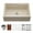 Sand, variant on Houzer Quartztone 30 in Cloud Granite Composite Apron Front Farmhouse Single Bowl Workstation Kitchen Sink with Accessories - W-130 CLOUD-C