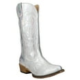 thumbnail image 2 of Roper  Women's Riley Mid Calf Metallic Snip Toe Casual Boots, Low Heel 1-2", 2 of 5