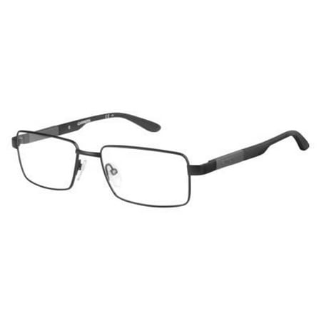 Carrera 8819 Eyeglass Frames CA8819-0VAQ-5517 - Black Matte Frame, Lens Diameter 55mm, Distance